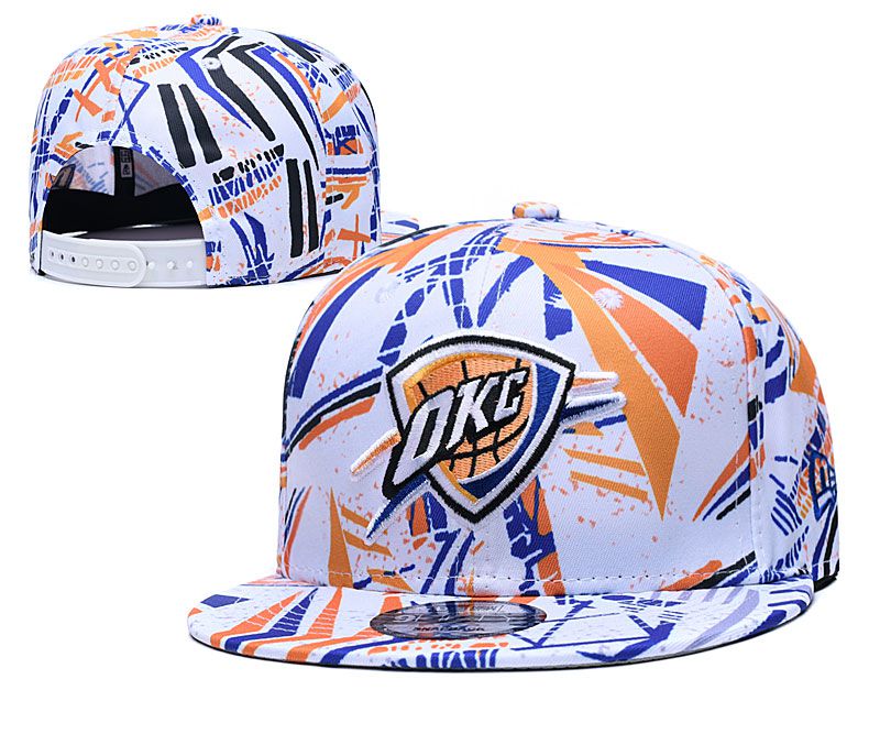 2020 NBA Oklahoma City Thunder Hat 2020119